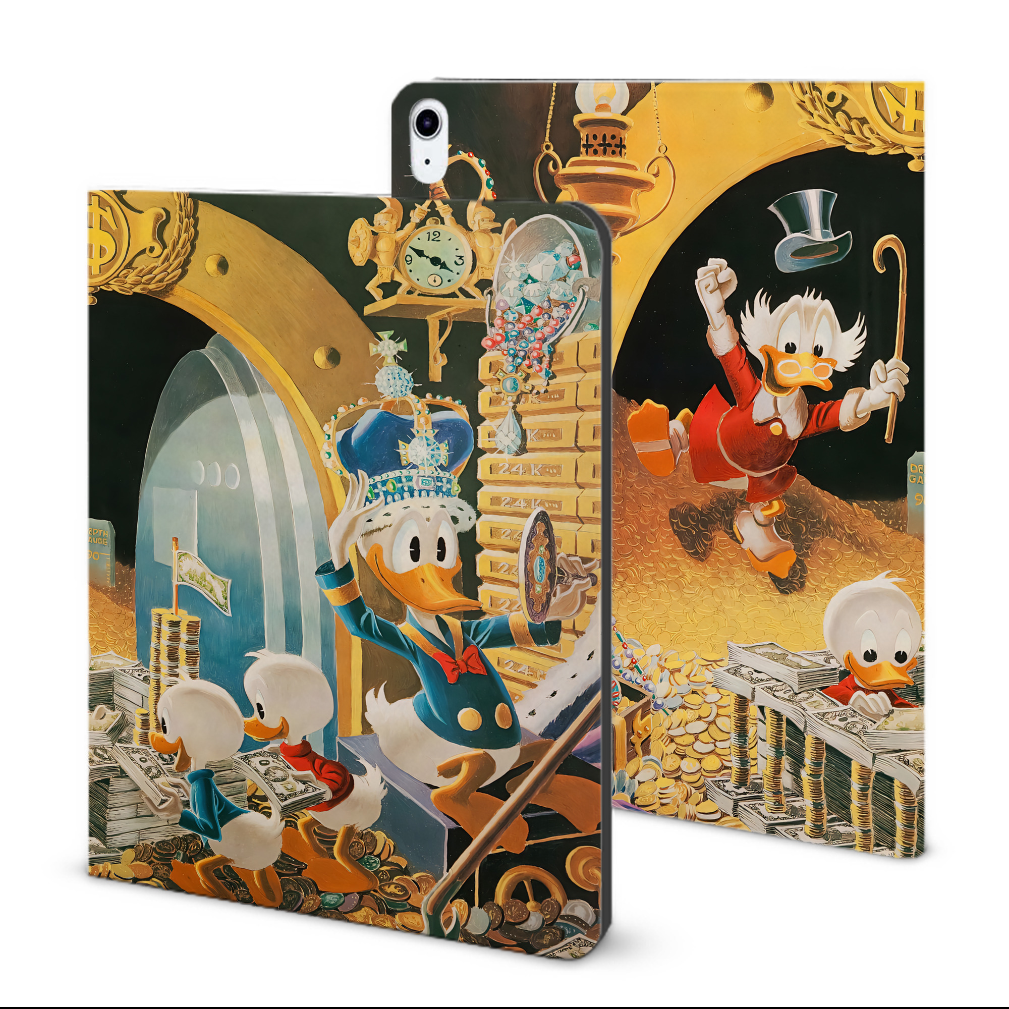 （画像用） ミッキーマウス Mickey Mouse IPad ケース ブック型 PUレザー TPU 耐衝撃 軽量 薄型 ペン収納なし 全面保護 IPad 各モデル対応